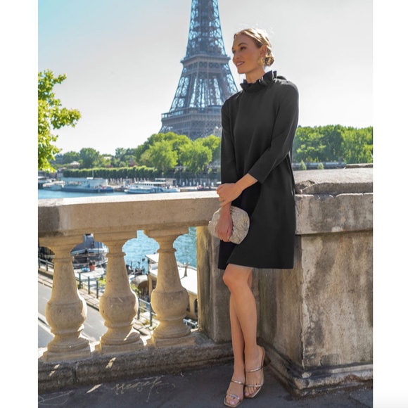 Tuckernuck Pomander Place Daphne Dress Black Women’s Size Small - Picture 16 of 16